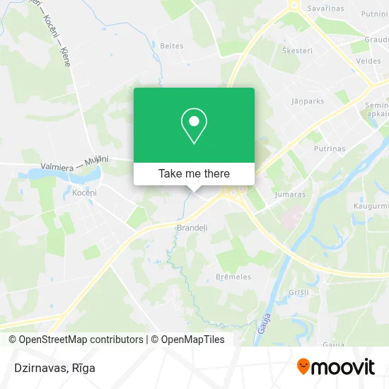 Dzirnavas map