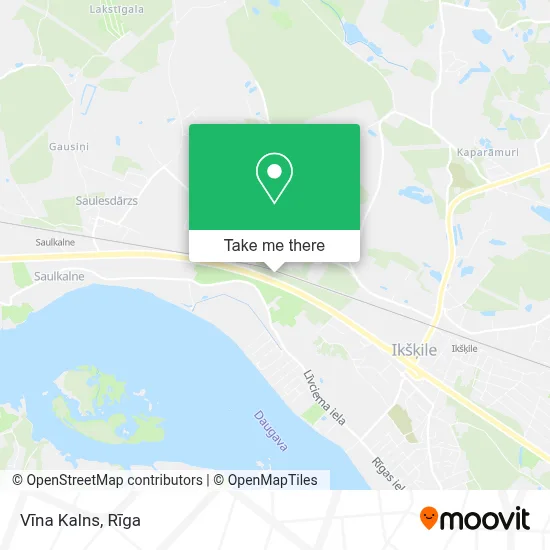 Vīna Kalns map