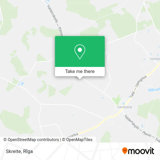 Skreite map