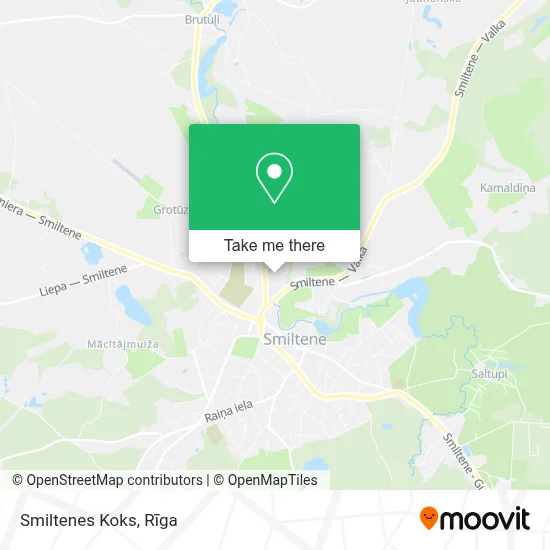 Smiltenes Koks map