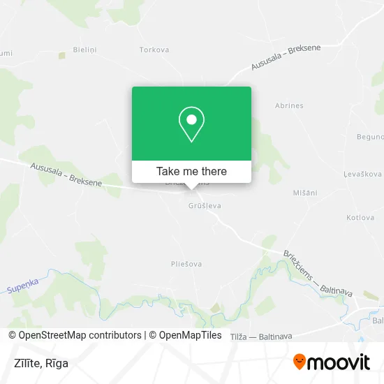 Zīlīte map