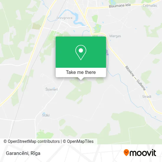 Garancēni map