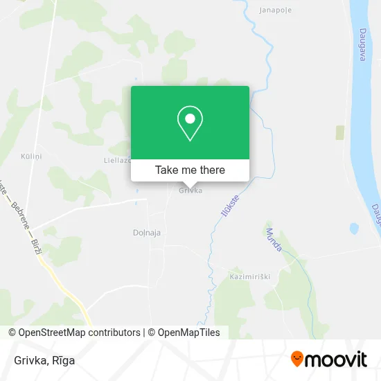 Grivka map