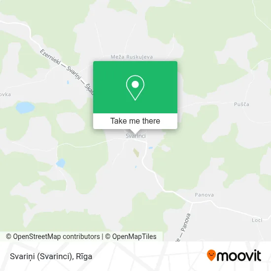 Svariņi (Svarinci) map
