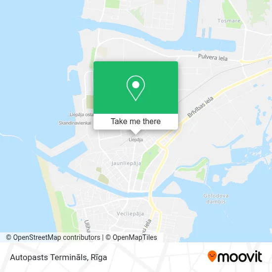 Autopasts Termināls map
