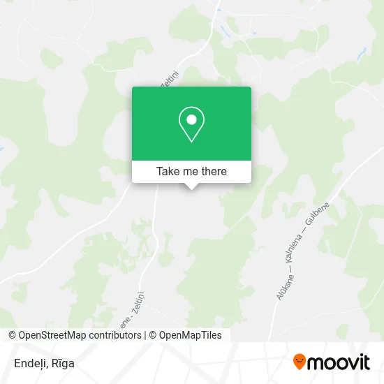 Endeļi map