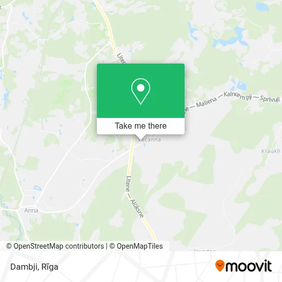 Dambji map