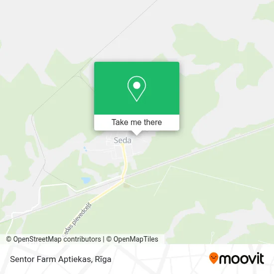 Sentor Farm Aptiekas map