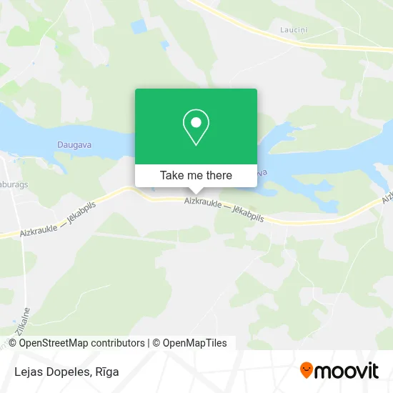 Lejas Dopeles map
