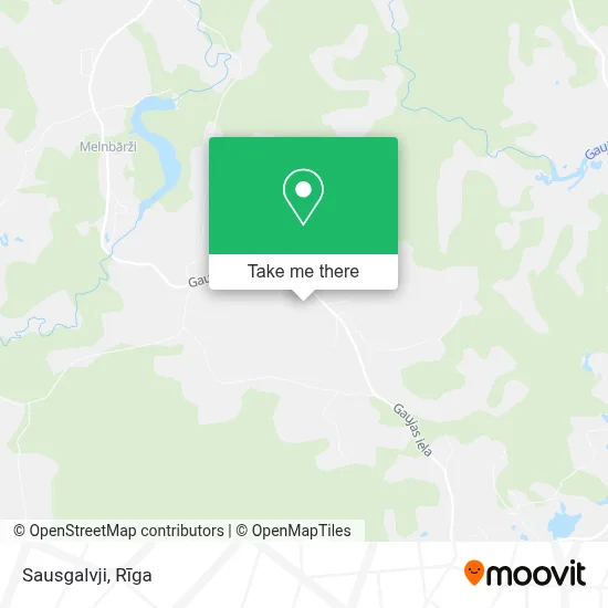 Sausgalvji map