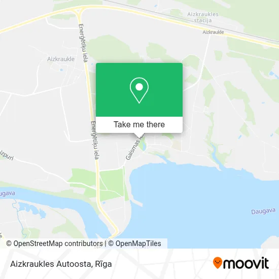Aizkraukles Autoosta map