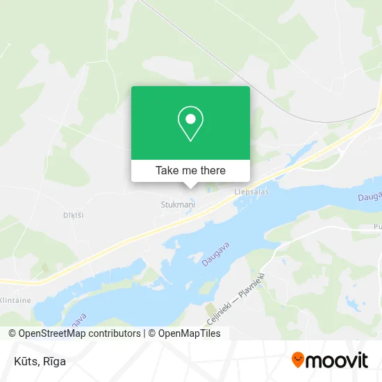 Kūts map