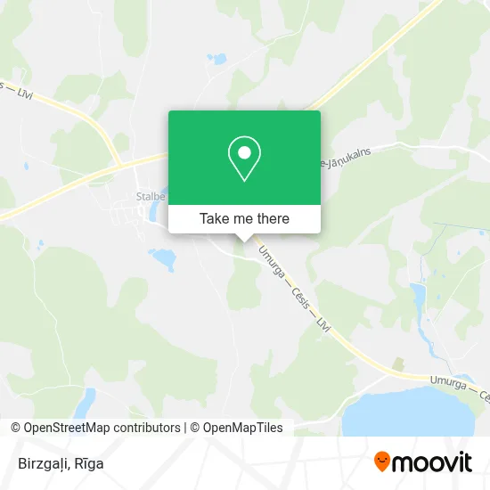 Birzgaļi map