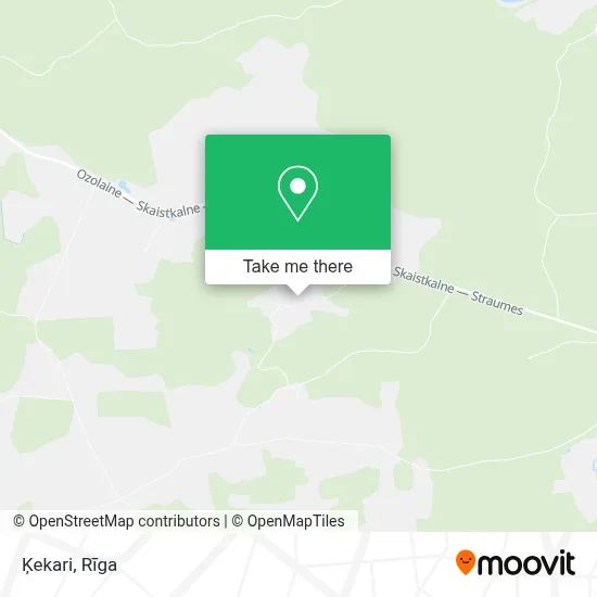 Ķekari map