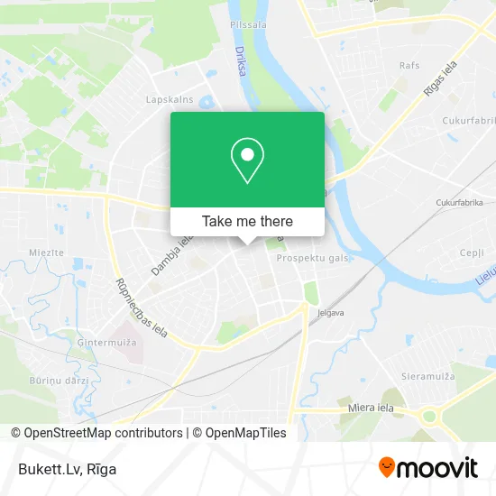Bukett.Lv map