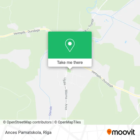 Ances Pamatskola map