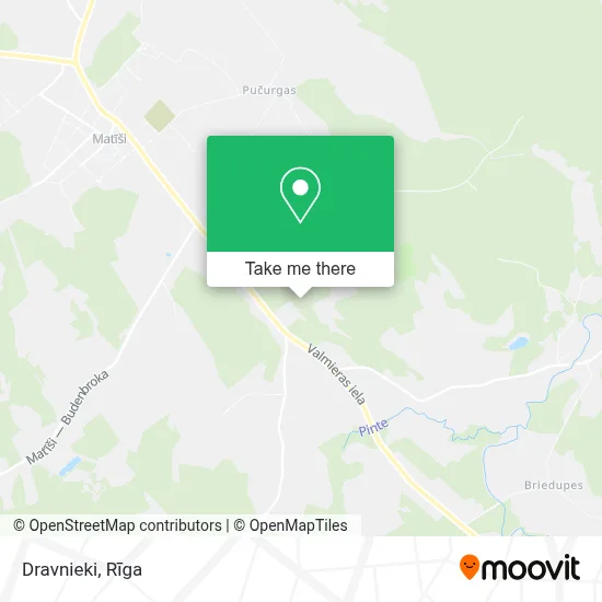 Dravnieki map