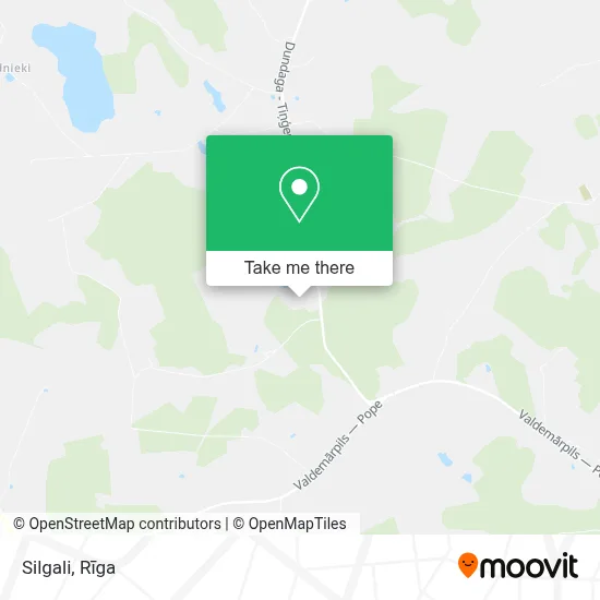 Silgali map