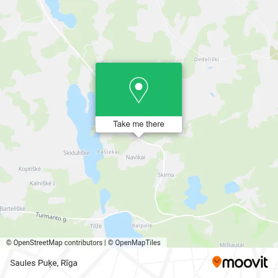 Saules Puķe map