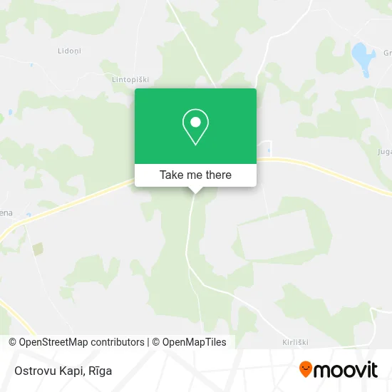 Ostrovu Kapi map