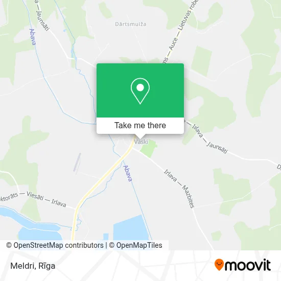 Meldri map