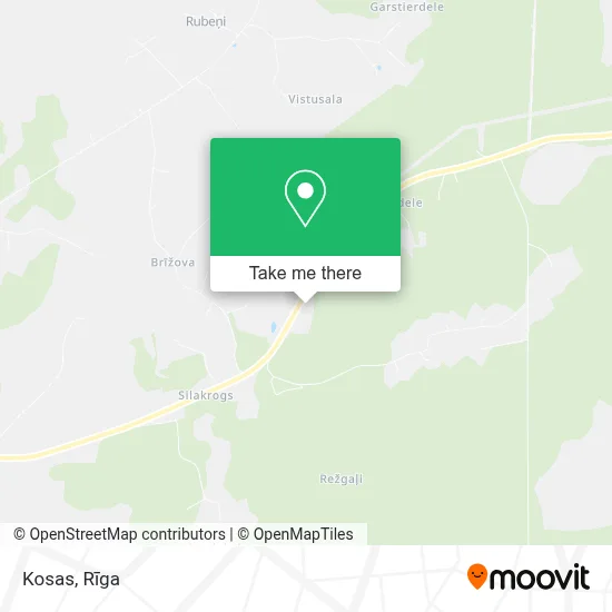 Kosas map