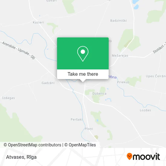 Atvases map