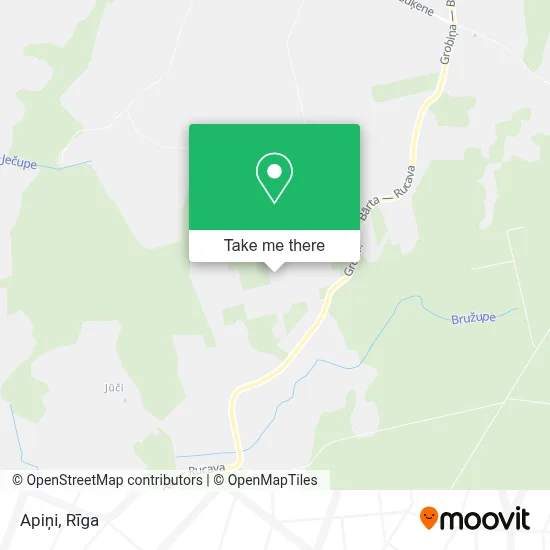 Apiņi map
