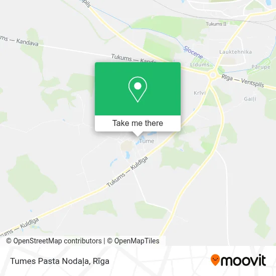 Tumes Pasta Nodaļa map