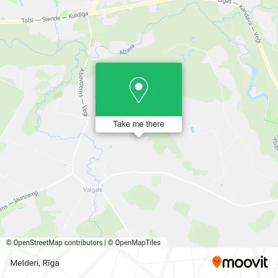 Melderi map