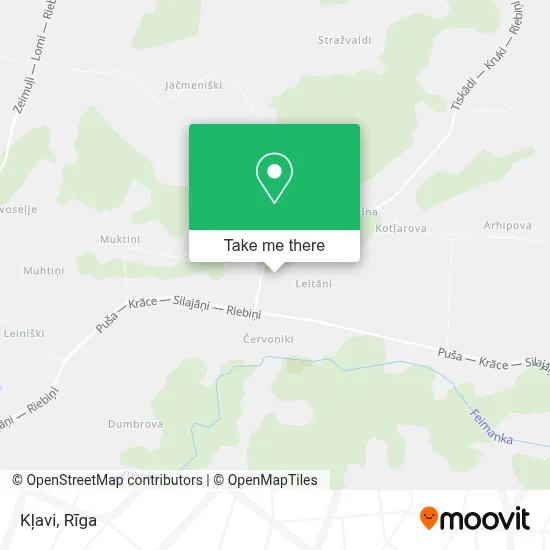Kļavi map