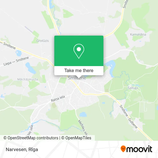 Narvesen map