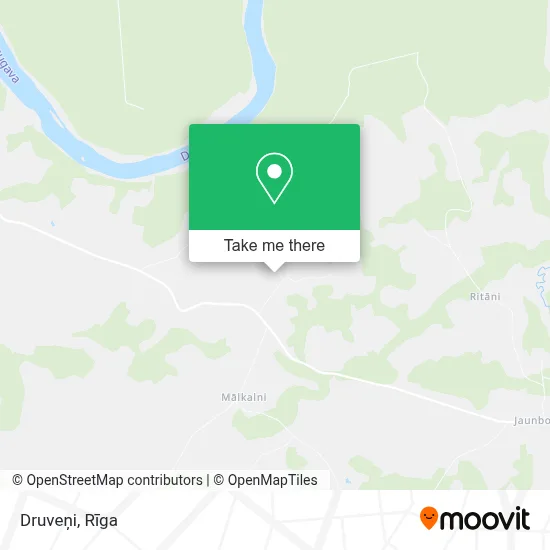 Druveņi map