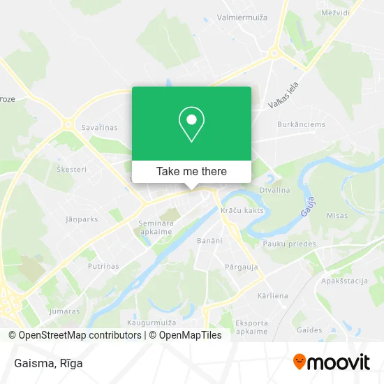 Gaisma map