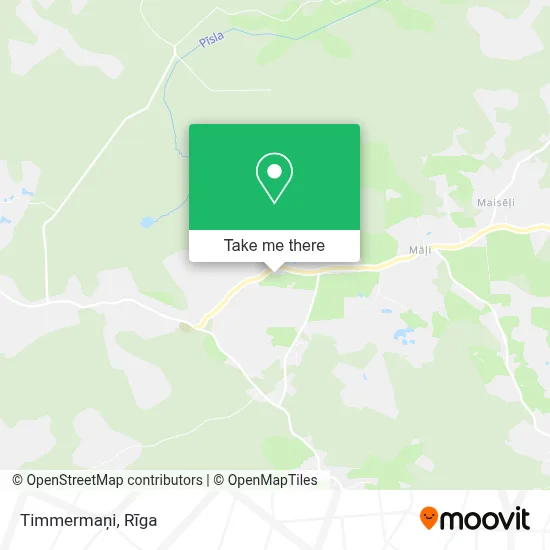 Timmermaņi map