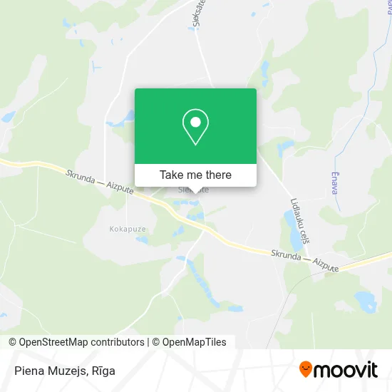 Piena Muzejs map