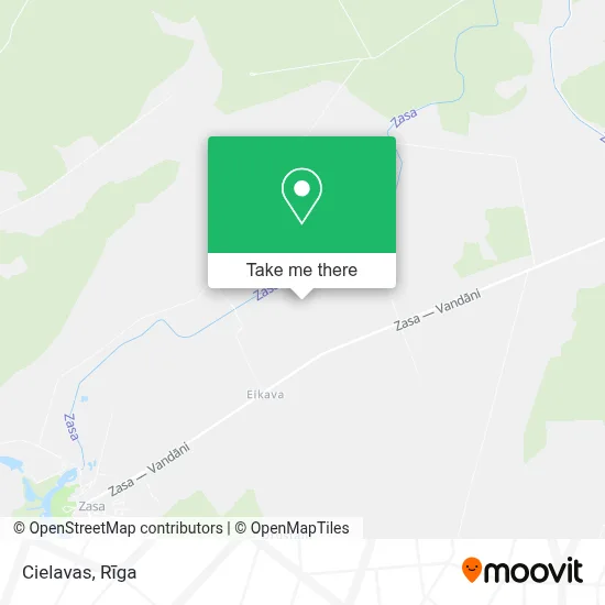 Cielavas map