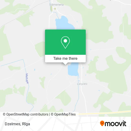 Dzelmes map