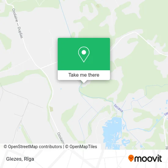 Glezes map