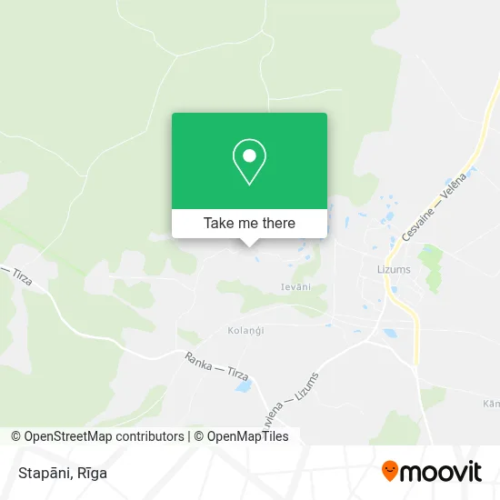 Stapāni map