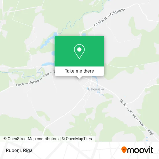 Rubeņi map