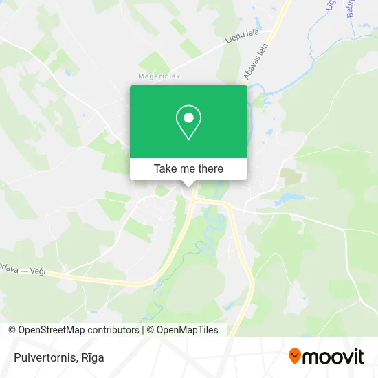 Pulvertornis map