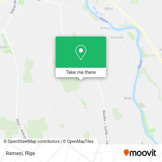 Ramaņi map