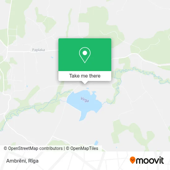 Ambrēni map