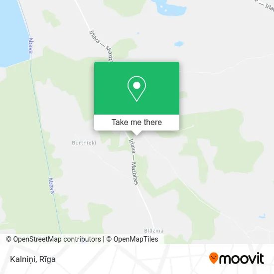 Kalniņi map