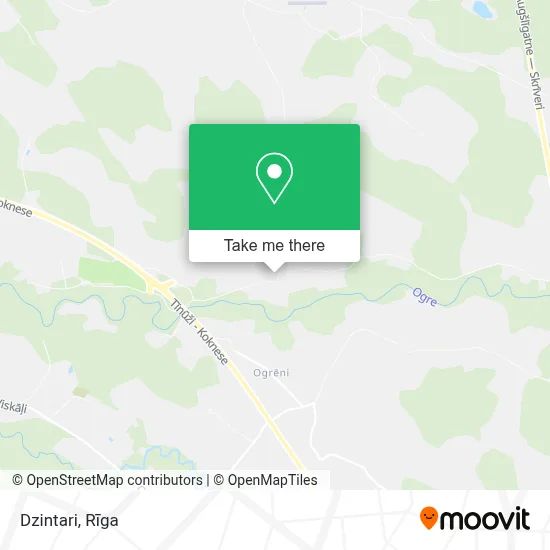 Dzintari map