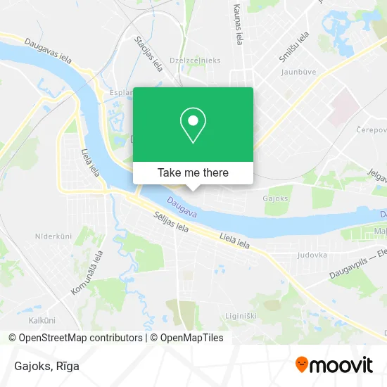 Gajoks map