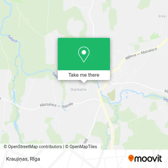 Kraujiņas map