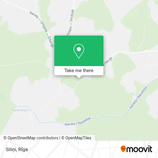 Siliņi map