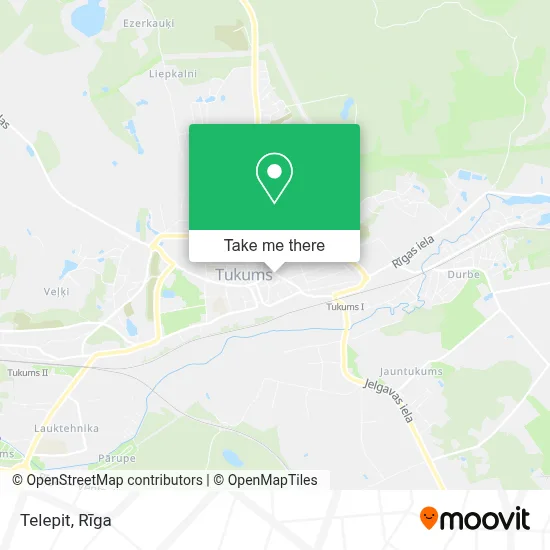 Telepit map